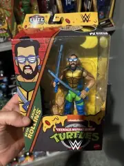 Seth Rollins Mattel WWE Elite Teenage Mutant Ninja Turtles TMNT Leonardo NEW