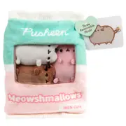 Pusheen 3 Removable Meowshmallows Plush Set 18cm Bag with Plush Toys