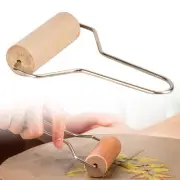 Pottery Clay Roller Clay Rolling Pin Round Tube Roller Easy to Use Hand Push