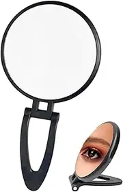TPZORJX Cosmetic Mirror 15X/1X Magnifying Mirror, Double-Sided Makeup Mirror, Table Mirror, Makeup Mirror, Wall Mirror for Home, Bathroom, Travel