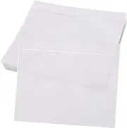 CAXUSD 100pcs Transparent Self-Adhesive Packing List Envelopes Use Pouches for Invoice Shipping Labels for Logistics Document Protection