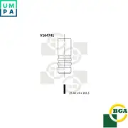 4x OUTLET VALVE V164741 FOR MERCEDES-BENZ G-CLASS/Cabrio SPRINTER/35-t/Bus/Van