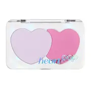 Etude - Heart Pop Duo Blusher - 7.5g - Envy Pale