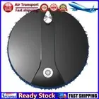 LF# Wet Dry Sweeping Robot Mopping Machine Low Noise for Floor Carpet (Black)