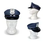 BB 警察帽子服裝兒童警察裝扮配飾萬聖節角色扮演警察帽子 4 5 6 7 8 歲男孩 GI