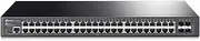 TP-Link Jetstream 48-Port Gigabit L2 Managed Switch with 4 SFP Slots, Omada SDN, Full Gigabit, Static Routing, ACL, Port Security, DoS Defend, Storm Control, DHCP Snooping, 802.1X (TL-SG3452)