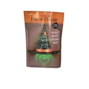 Hallmark Witch's Hat Door Decor Halloween Animated Decoration Outdoor Light Up