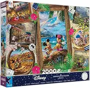 [Ceaco] Thomas Kinkade - Disney - Travel Collage - 2000 Piece Jigsaw Puzzle