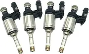 ALLBDL Petrol Nozzle Fuel Injector Compatible for VW Compatible for Skoda 1.2 1.4 TFSI 04E906036Q 04E906036T 04E906036E 04E906036D 04E906036C 0261500354 OEM Fuel Injectors(4PCSS)