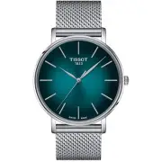 Tissot Men's Everytime Green Dial Watch - T1434101109100