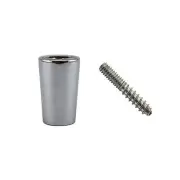(100 Sets) Beer Tap Handle Standard Ferrule and Hanger Bolt Set 100