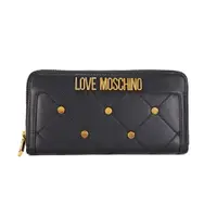 在飛比找蝦皮商城優惠-【MOSCHINO】Love Moschino 菱格皮革長夾