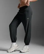 Aero Woven Jogger, 2XU, S, Black/Silver Reflective, Female