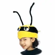 ELOPE BUMBLE BEE PLUSH HAT FITS KIDS SIZE