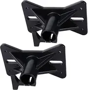 Heavy Duty Tripod Speaker Stand Tray Mounts Durable Speaker Bracket for Parties Stage Performances and Easy to Install Black Holder