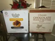 TW0 New PEANUT BUTTER CUP 18 K-Cup Flavored Coffee by Grande Kaffe EXP 04-25-26
