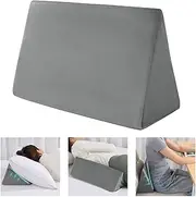 BALAPET Small Wedge Pillow for Side Sleeping, Premium Foam Bed Pillow for Side Sleeping,Triangle Wedge Pillow for Leg Elevation,Yoga,Reduce Back Pain
