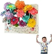 Bloom Joy Magic Petal Flower Kit, Starhelio-Bloomjoy Magic Petal Flower Art Kit, Fantasy Art-Magical Flowers, DIY Paper Flower Craft Kit, Paperflower Bouquet, Dyed Flowers DIY Materials (1set)