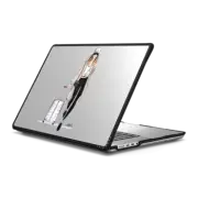 MacBook Pro 16-inch (M1 - M4) Impact Case Ready Set Jet (Wanderlust Travel Girl Fashion Illustration MacBook pro Case)