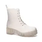 Dirty Laundry Mazzy Women's Natural Vegan Combat Boots US Size 6 M / EUR 36.5