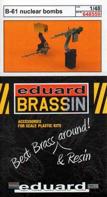 EDU648559 1:48 Eduard Brassin B-61 Nuclear Bomb Set