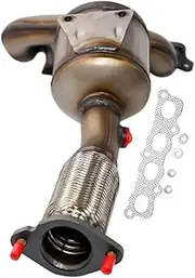 liwei store Manifold Catalytic Converter Compatible With Ford Compatible With Fiesta 1.6L 2011-2016 2017 2018 2019