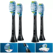 4PK Philips Sonicare C3 Replacement Plaque Brush Heads for Electric Toothbrush B