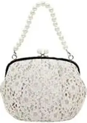 [アンドウ] Ando SBA-4 Lace Pearl Bag