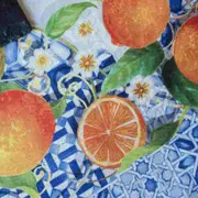 Tessitura Toscana Telerie Sevillana Linen Tablecloth 160 x 230cm
