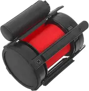 DECOMELODY Retractable Rope Barrier 2m Wall Mount Caution Belt Barrier Tape for Crowd Control Safety