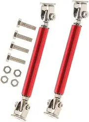 CHILDWEET Car Front Splitter Rods Stainless Steel Strut Assembly Easy Fit and Sleek Design