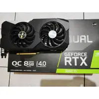 在飛比找蝦皮購物優惠-華碩ASUS DUAL RTX3060TI O8G 顯示卡(