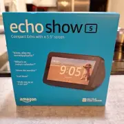 NEW Amazon Echo Show 5 Smart Home Display with Alexa - Charcoal