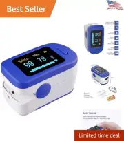 Compact Precise Fingertip Pulse Oximeter - Accurate Blood Oxygen Monitor