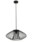 Beacon Lighting Pheonix 1 Light Small Squat Pendant in Black