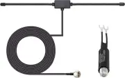 Bingfu 75 Ohm 300 Ohm FM T Shape Dipole Antenna for Indoor Digital HD Radio Tabl
