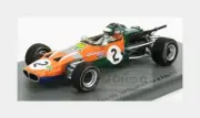 1:43 Spark Lotus F2 59 #2 3Rd Albi Gp 1969 J.Rindt Orange SF186 Model