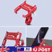 Motorcycle MTB Bicycle Phone Stand Mount Support Handlebar Clip Cycling