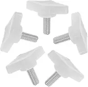 Garneck Mannequin Stand Tightening Screws Set 5pcs Dress Form Stand Mounting Hardware Anti-Slip Mannequin Base Screws for Half Body