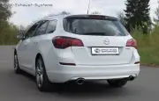 Sportauspuff-Komplettanlage from Cat Opel Astra J SPORTS Tourer 1.4l 115x85mm
