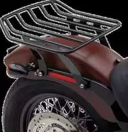 Cobra Black Big Ass Detachable Luggage Rack Harley Softail Slim 107 18-20