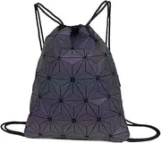 Lobagve Bohemian Drawstring Backpack Light Cinch Bag Gym Sack String Bag