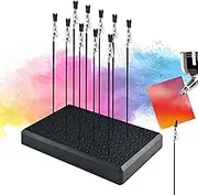 Painting Stand Base Holder | Painting Stand Base and Alligator Clip Stick Set - Alligator Clip Sticks for Airbrush Spray, Card Photo Memo, Model Parts Assemble Puchen
