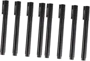Operitacx 2sets Counterfeit Detector Pens Money Pen Uv Light Banknote Markers Fake Checker Lightweight Portable Black 10pcs*2