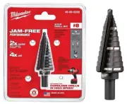 New Sealed Milwaukee 48-89-9208 1/2" - 1" Step Drill Bit w/ Rapid Strike Tip