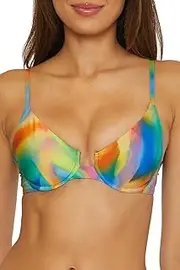 [BECCA] Women's Paper Mache Underwire Bikini Top, Adjustable, Swimwear Separates