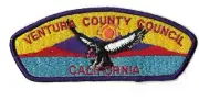 Ventura County Council California CSP Patch PURPLE Border [NAN-2081]