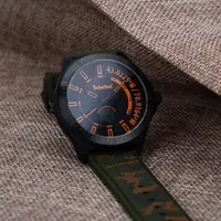 在飛比找momo購物網優惠-【Timberland】軍事風迷彩大三針手錶-43.5mm(