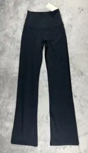 Beyond Yoga Spacedye Practice High Waisted Bootcut Pant - XS - Darkest Night NWT