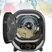 Small Tumble Dryer, Vented Mini Spin Dryer, Portable Small Condenser Tumble Dryer,300W Electric Compact Stainless Steel Dryer,0.8kg Load Capacity,for Home, Apartments and Rvs